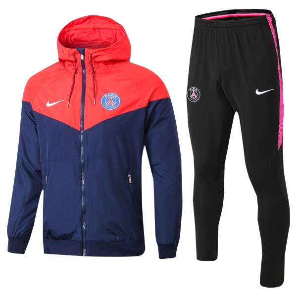 Rompevientos Conjunto Completo Paris Saint Germain 2018/19 Azul Marino Rojo